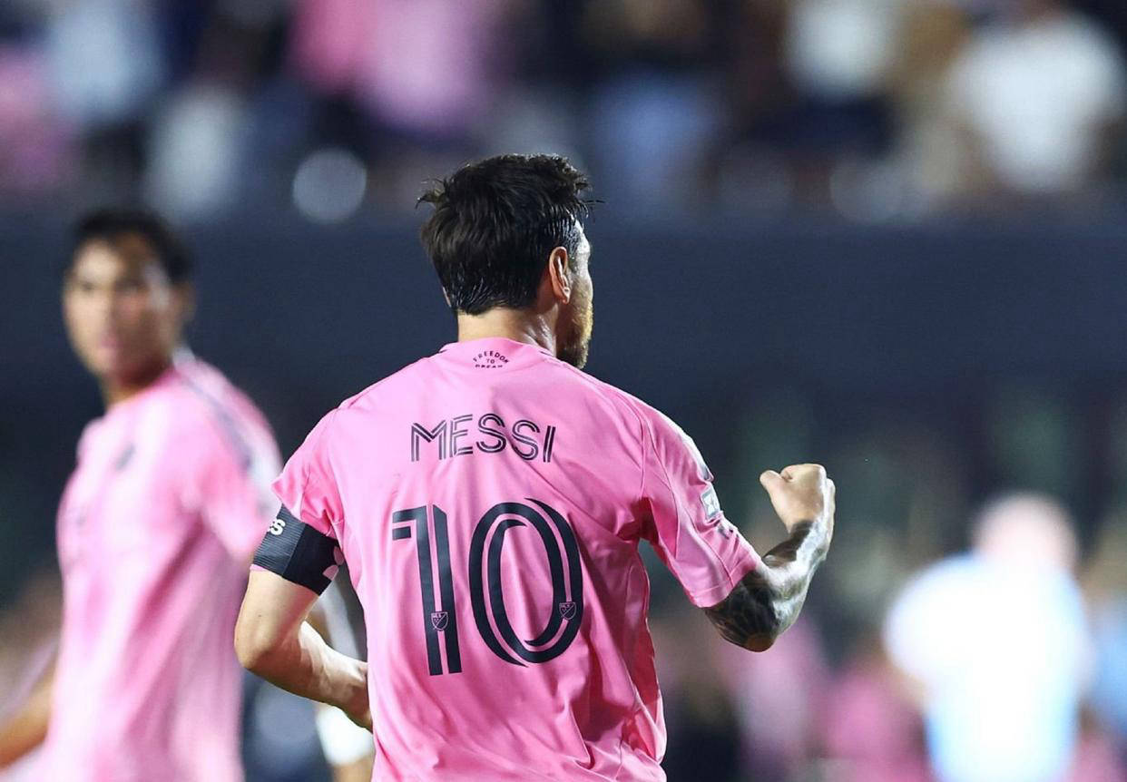 梅西连续三场比赛得分超过惊险取胜，热火挑战极限！的简单介绍